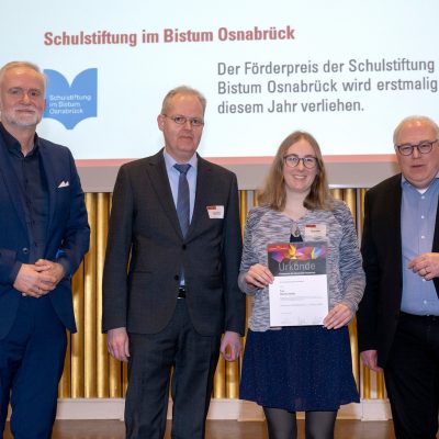 Schulstiftung verleiht eigenen Förderpreis an Studierende