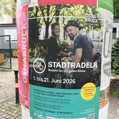 Jeder Kilometer ein Gewinn für Osnabrück – Schulstiftung ist Charity-Partner beim Stadtradeln